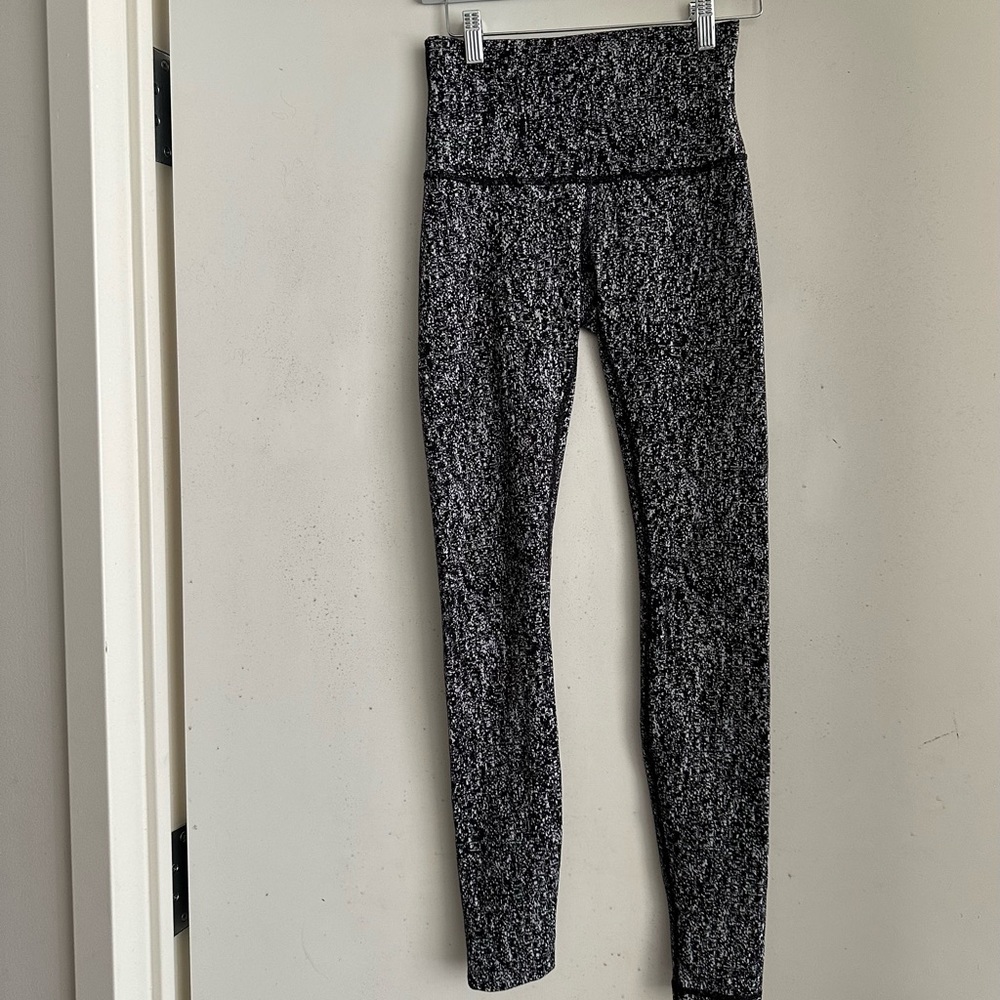 Lululemon Wunder Under Jacquard Leggings - Picture 2 of 7